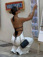 Backless Boho Dress