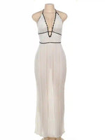 Backless Boho Dress