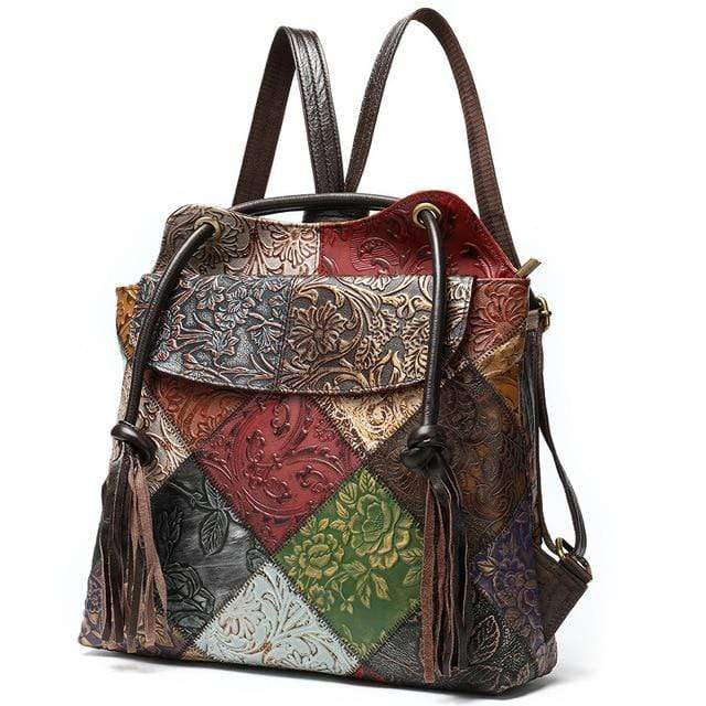 Backpack Boho Leather