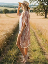 Beach Cover Up Kimono Woman