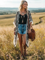 Beach Cover Up Kimono Woman