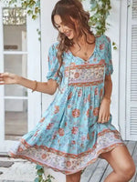 Beachy Floral Sundress