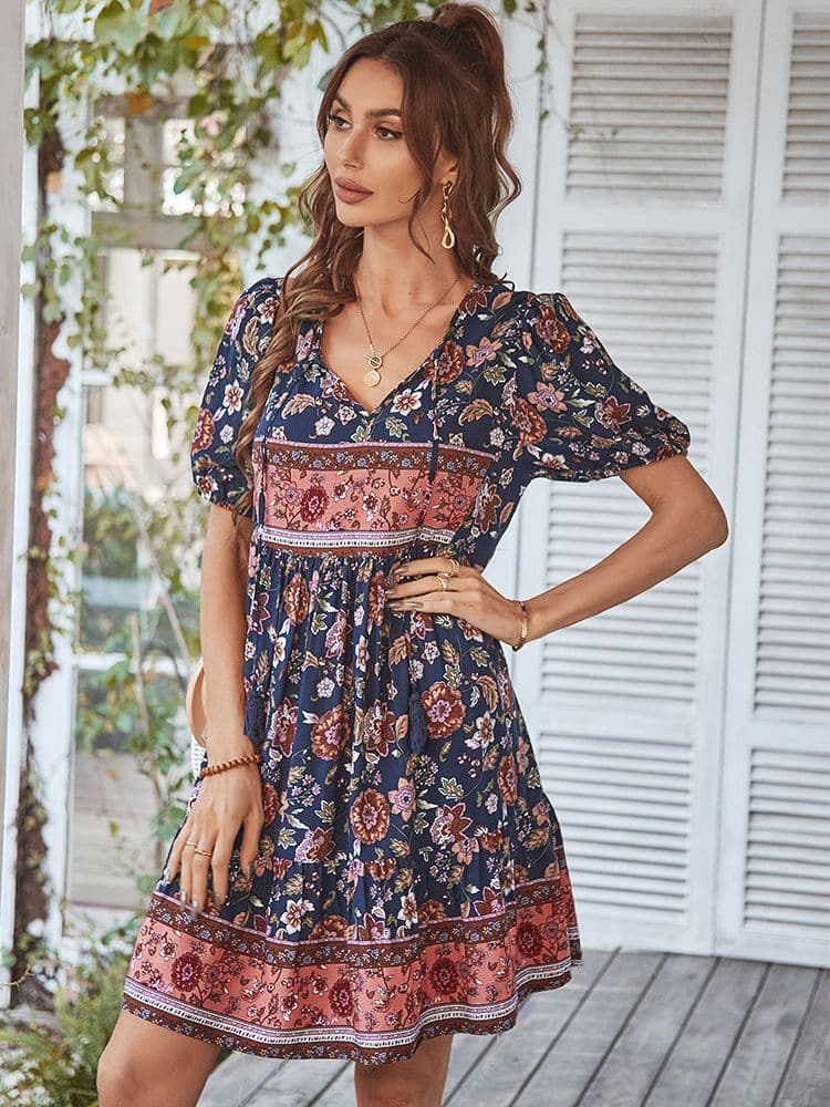 Beachy Floral Sundress