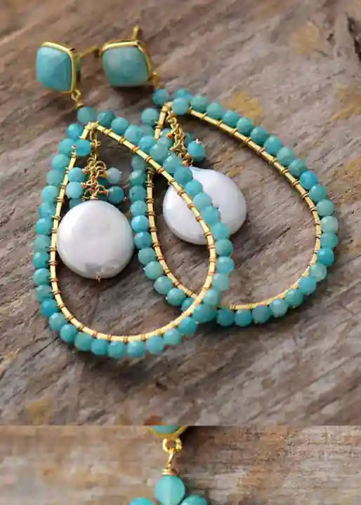 Beaded Earrings Boho Style