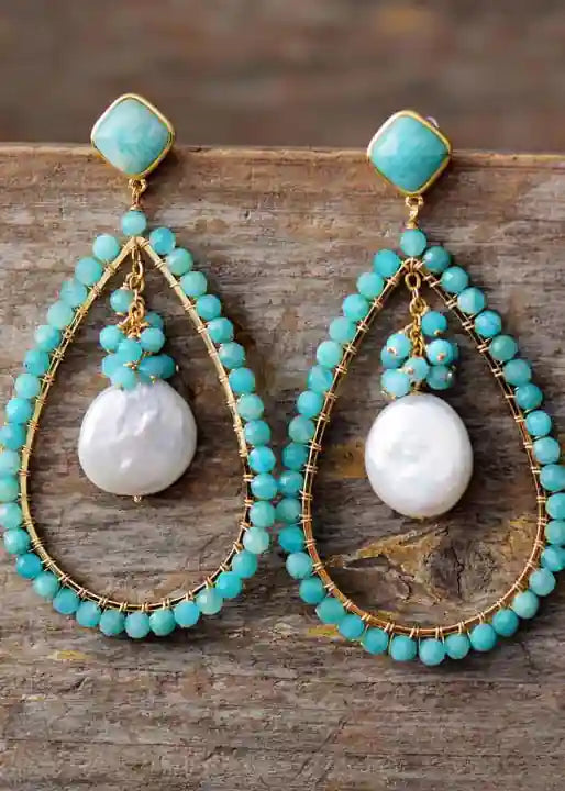Beaded Earrings Boho Style
