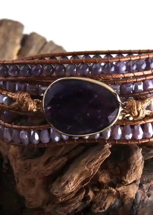 Beaded Wrap Bracelet