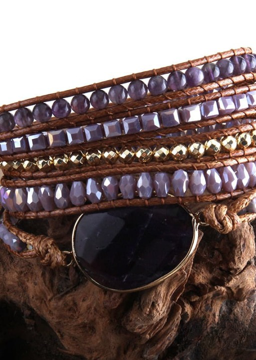 Beaded Wrap Bracelet