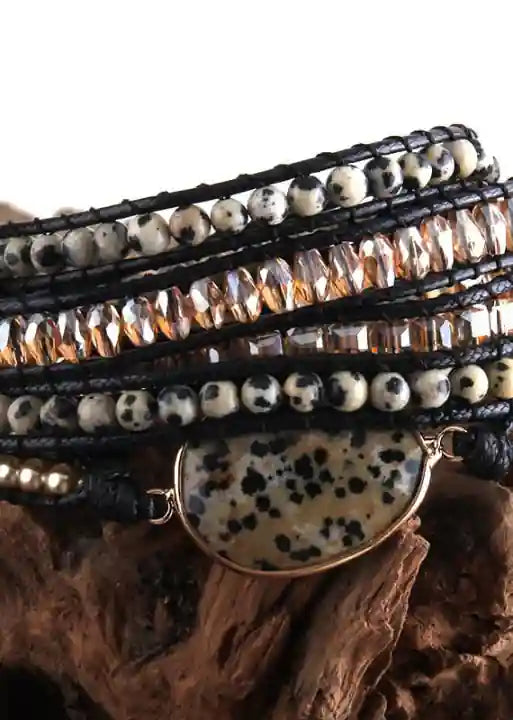Beaded Wrap Bracelet
