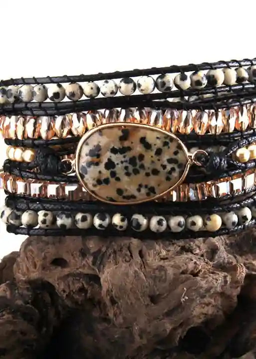 Beaded Wrap Bracelet