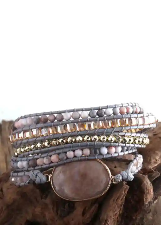 Beaded Wrap Bracelet