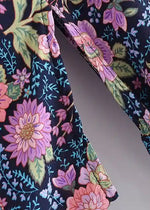 Beautiful Floral Boho Belted Kimono