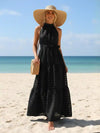 Black Boho Maxi Dress
