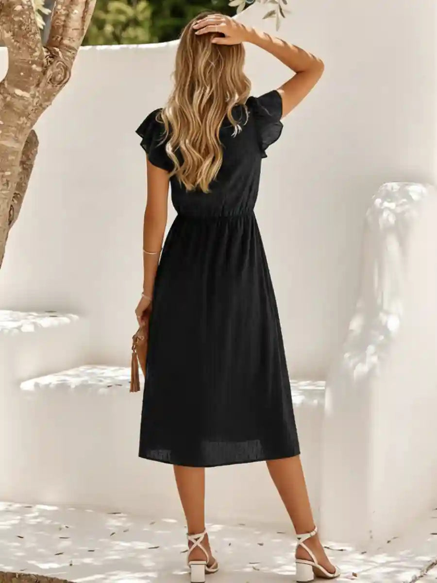 Black Chic Boho Dress Black Chic Boho Dress