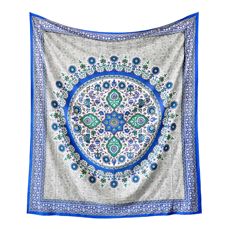 Blue Boho Wall Tapestry