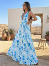 Blue Maxi Dress Boho