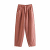 Boho Pants Casual Carrot