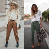 Boho Pants Casual Carrot