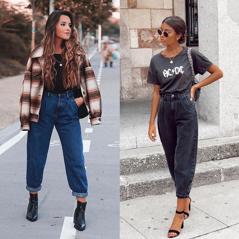 Boho Pants Casual Carrot