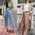 Boho Pants Casual Carrot