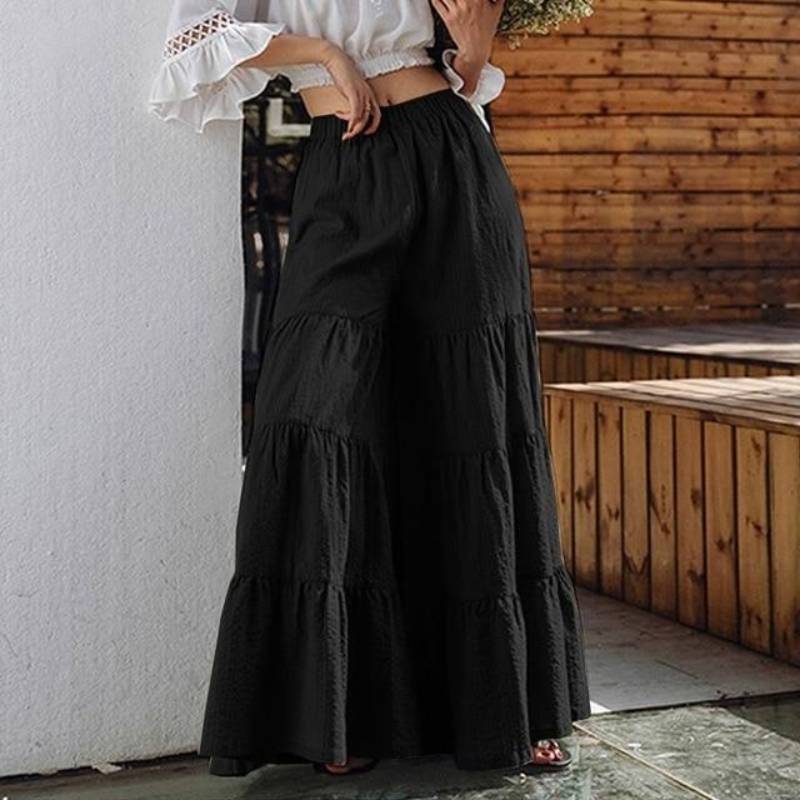 Boho Pants Vintage Wide Leg Holidays