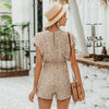 Romper Boho Short with Knots