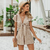 Romper Boho Short with Knots