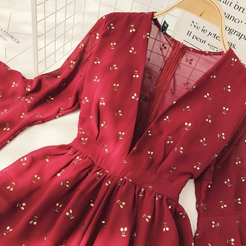 Boho Romper Short Suit Vintage Cherry