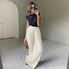 Elegant Boho Loose Set Solid color