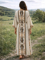 Bohemian Geometric Kimono