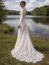 Bohemian Lace Wedding Dress