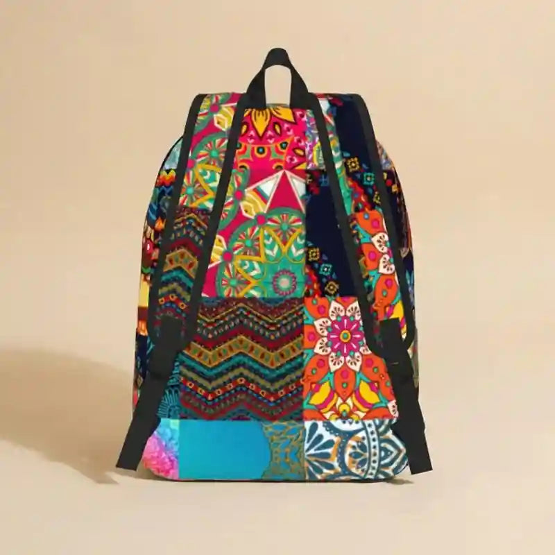 Bohemian Patchwork Backpack