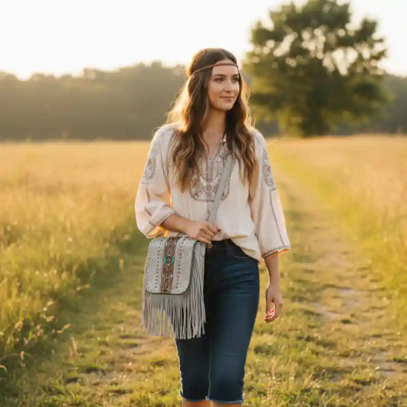 Bohemian Retro Crossbody Bag