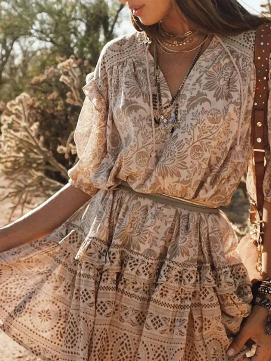 Bohemian Romantic Dress