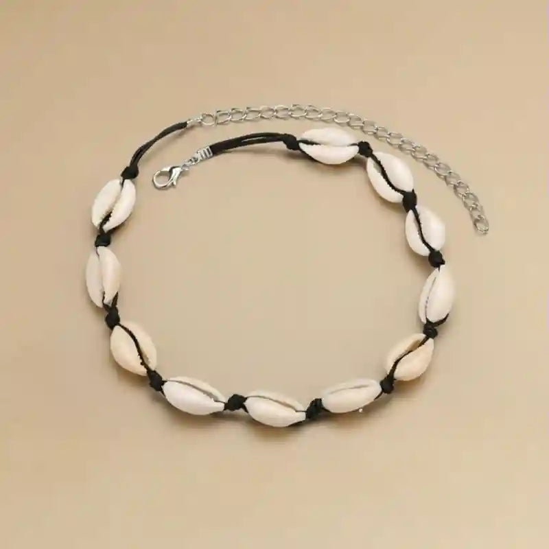 Bohemian Shell Choker Necklace