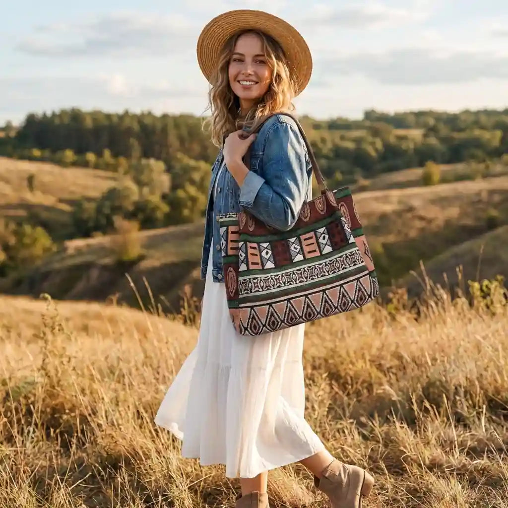 Bohemian Versatile Tote Bag