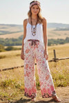 Bohemian Wide Leg Pants