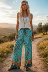 Bohemian Wide Leg Pants