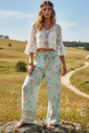 Bohemian Wide Leg Pants