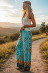 Bohemian Wide Leg Pants