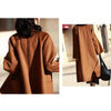 Long Jacket Boho Cashmere double-faced