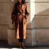 Long Jacket Boho Cashmere double-faced