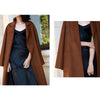 Long Jacket Boho Cashmere double-faced