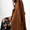 Long Jacket Boho Cashmere double-faced