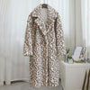 Long Boho Jacket Leopard