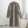 Long Boho Jacket Leopard