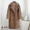 Long Boho Jacket Leopard