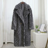 Long Boho Jacket Leopard