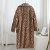 Long Boho Jacket Leopard