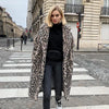 Long Boho Jacket Leopard