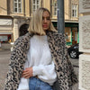 Long Boho Jacket Leopard